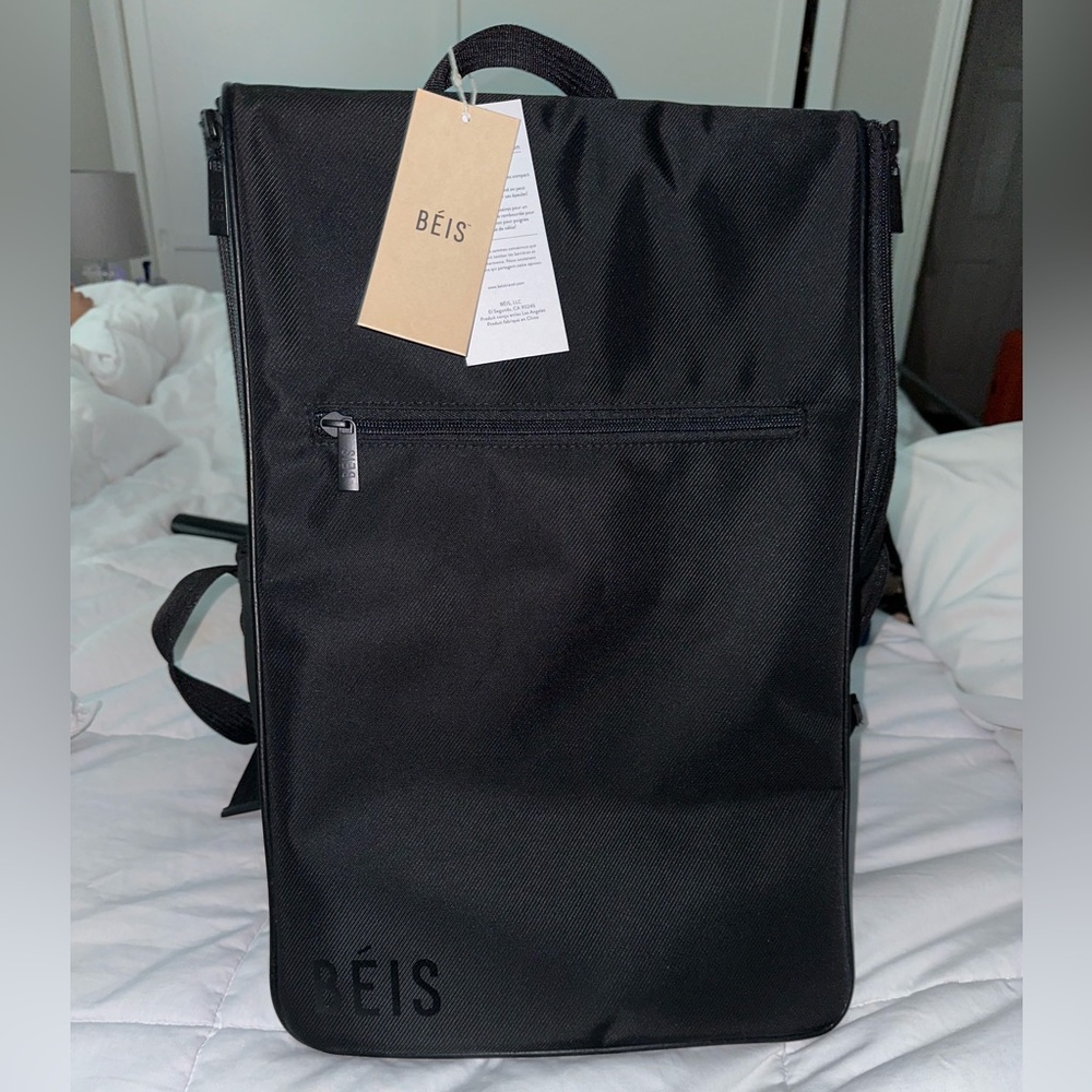 The hanging backpack